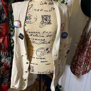 All About 90s Cream Vest